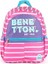 Pink 3lü Anaokul Kreş Seti Seti (Anaokul Çanta + Beslenme Çantası + 700 ml Matara) Ebat 30*26*12 cm 2