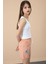 Somon Patili Cute Baskılı Kız Çocuk Beli Lastikli Şort 20731 1