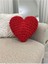 Romantik Kalp Yastık - Sevgililer Günü Kırmızı Kalp Yastık-Hediye ve Dekorasyon Için Modern ve Zarif 6