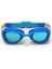 Nabaiji Çocuk Yüzücü Gözlüğü - Sarı/mavi - Mavi Camlar - Xbase 4