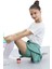 Yeşil Beli Lastikli Fitilli Kız Çocuk Tenis Eteği 21041 3