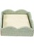 Rattan Scalloped Luncheon Napkin Holders In Green 1 Napkin Holder 1