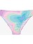 Kız Çocuk Halter Yaka Bikini Takımı Çok Renkli Kelebek Motifli Eğlenceli Tasarım 6