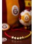 5 Yıldızlı Hematit Galatasaray Sarı & Kırmızı Taraftar Bilekliği – (El Yapımı Ayarlanabilir Makrome) 5