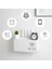 Beyaz Wifi Kutusu Duvar Asılabilir Sigorta ve Modem Saklama Kutusu 25X15X6 cm 3