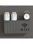 Beyaz Wifi Kutusu Duvar Asılabilir Sigorta ve Modem Saklama Kutusu 25X15X6 cm 6