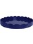 Scalloped Tray Navy 1