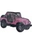 Aplike Ütü Ile Yapışan Jeep Pembe Arma 2,5x3 cm 1
