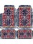 Şık ve Otantik Halı Desenli Araba Paspası – 4’lü Set 1