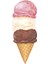 Ice Cream Treat Table Accent Pack Of 12 1
