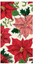 Poinsettia Guest Napkin - Pack Of 16 1