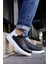 Estrella Premium Erkek Sneaker Siyah Beyaz 1