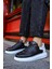 Estrella Premium Erkek Sneaker Siyah Beyaz 3