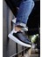 Estrella Premium Erkek Sneaker Siyah Beyaz 4