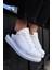 Estrella Premium Erkek Sneaker Beyaz Siyah 2