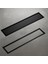 Komple Çelik Seramik Uyumlu Ankastre Lineer Duş Kanalı 40 cm Siyah KSZ105-40-B 1