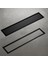 Komple Çelik Seramik Uyumlu Ankastre Lineer Duş Kanalı 50 cm Siyah KSZ105-50-B 1