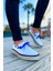 Esto Espadril Günlük Bağcıklı Erkek Espadril Beyaz Sax 3