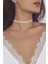 Kadın Çift Sıra Zirkon Taşlı Rhinestone Choker Kolye 3