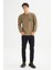 Erkek Baskılı Sweatshirt Khaki 3