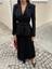 Kadın Belden Kemerli Şık Takım-Blazer&piliseli Etek 3
