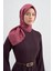 Jakarlı Ipek Pamuk Dama Eşarp - 4464 32 1
