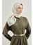 Jakarlı Ipek Pamuk Dama Eşarp - 4464 17 4