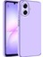 Samsung Galaxy A07 ile Uyumlu Kılıf Esnek Premium Telefon Kılıfı ve Temperli Cam Ekran Koruyucu 2