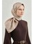Jakarlı Ipek Pamuk Dama Eşarp - 4464 07 1