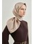 Jakarlı Ipek Pamuk Dama Eşarp - 4464 07 4
