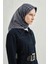 Jakarlı Ipek Pamuk Dama Eşarp - 4464 19 2
