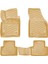 Rizline Volvo C30 2006-2013 Ile Uyumlu 3D Havuzlu Paspas Bej 1