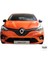 Renault Clio 5 Hb Uyumlu Ön Panjur Çıtası 2 Parça 2019 ve Üzeri Paslanmaz Krom 6