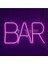 Bar Yazili Neon LED Işikli Tabela- 45X25 cm 2