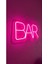Bar Yazili Neon LED Işikli Tabela- 45X25 cm 4