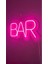 Bar Yazili Neon LED Işikli Tabela- 45X25 cm 5