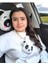 Panda Araba Boyun Yastigi ve Emniyet Kemeri Aksesuarı Ikili Set 3