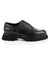 Siyah Siyah Hakiki Deri Erkek Oxford Ayakkabı E01580322503 1