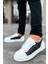 Thorn Kalın Taban Bağcıklı Erkek Sneaker Antrasit 2