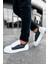 Thorn Kalın Taban Bağcıklı Erkek Sneaker Antrasit 3