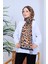 Leopar Desenli Dijital Soft Şal 1
