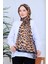 Leopar Desenli Dijital Soft Şal 2