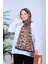 Leopar Desenli Dijital Soft Şal 3