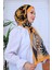 Modern Leopar Desenli Dijital Soft Şal 4