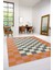 Geometrik Dama Desenli Yıkanabilir Kaymaz Taban Salon Halısı 2