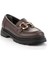 Kahve Kadın Loafer Ayakkabı K01021050009 2