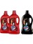 Renkli Sıvı Çamaşır Deterjanı 2×1.5 L Keratinli Siyahlar İçin Ultra Temizlik 1