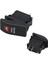 hidrafor Sembollü Işıklı 3 Pinli On-Off 12-24V Marin Switch 1