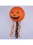 Balkabağı Kağıt Japon LED Süs - Kabak Dekor Yuvarlak Fener Süs 25 cm 5