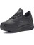 Parley 940-24 Deri Anatomik Lastikli Kadın Sneaker Siyah 3